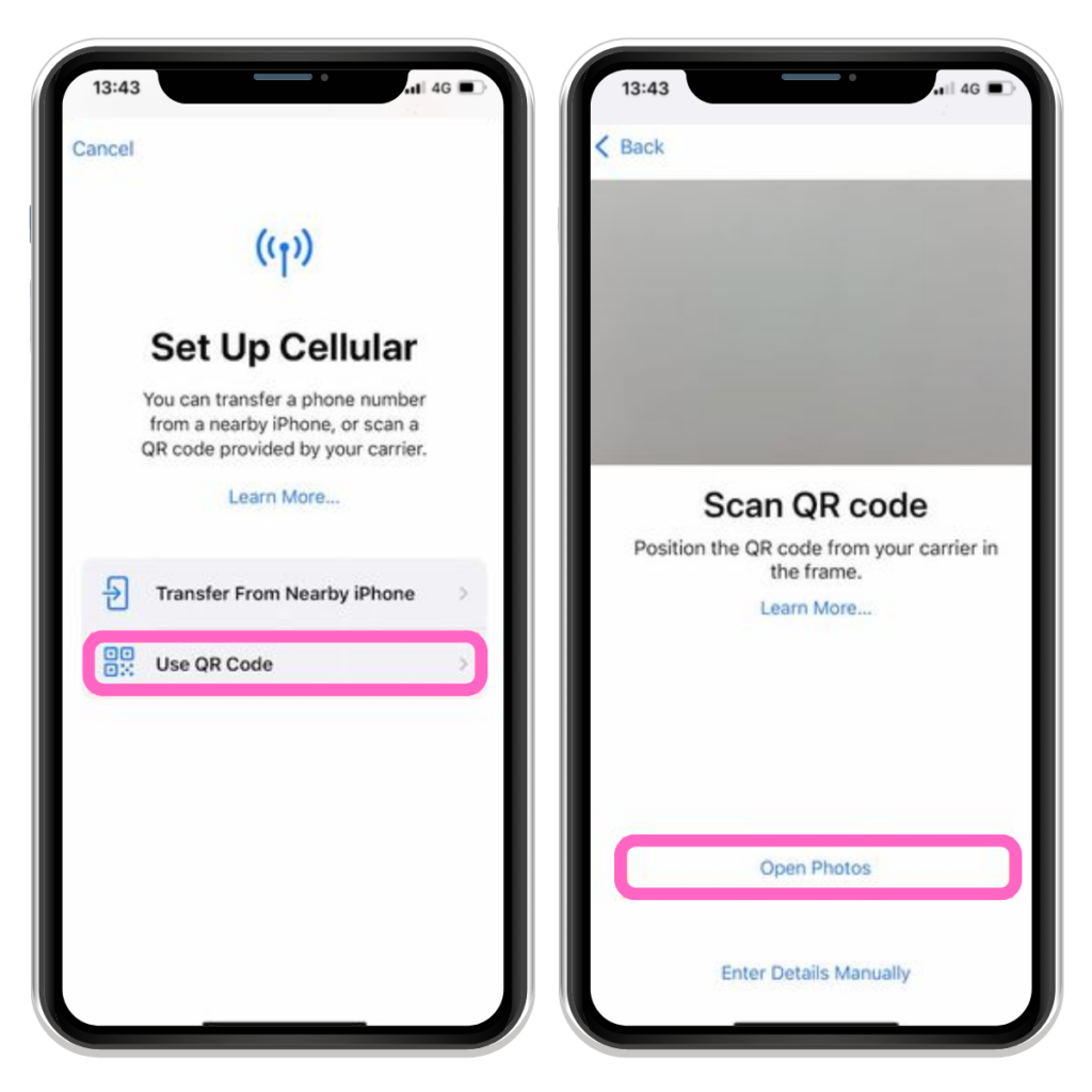 iPhone eSIM суулгах